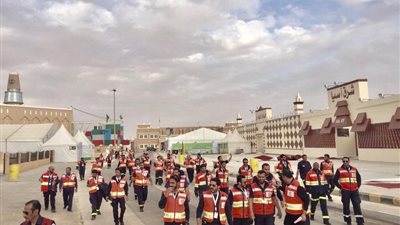 إقبال كبير على أرض الجنادرية برغم برودة الطقس
