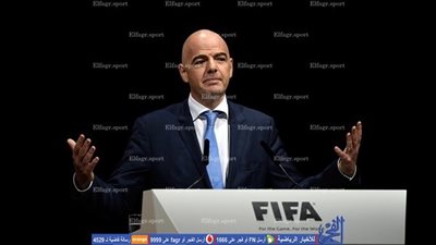 رئيس الفيفا يحضر نهائي بطولة إفريقيا بالجابون