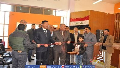 المعرض الشخصي الأول للخطاط أحمد شكر في البيت الثقافي في العزيزية