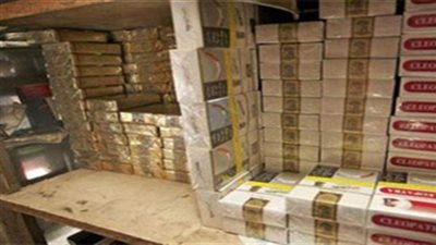 ضبط سائقين بحوزتهما 800 ألف سيجارة قبل تهريبها في قنا