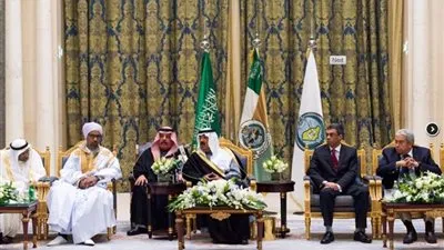 وزير الحرس الوطني السعودي يستقبل وفدًا مصريًا على هامش 