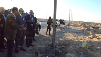 محافظ بني سويف يتفقد الأرض المخصصة للمنطقة التكنولوجية (صور)