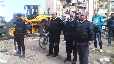 الإطاحة بـ10 تعديات على أملاك الدولة بمشروع تطوير القابوطى في بورسعيد (فيديو وصور)