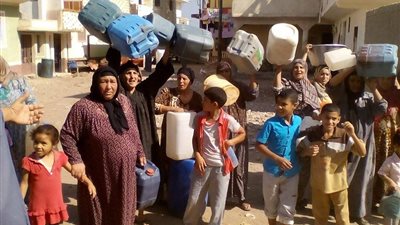 انقطاع مياه الشرب عن قرى أبوصوير في الإسماعيلية