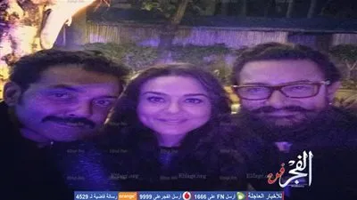 بريتي زينتا تجتمع مع عامر خان و بوبي ديول