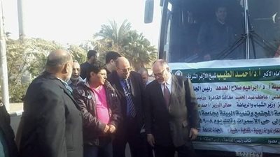 بدء فعاليات قافلة جامعة الأزهر بحي الأسمرات