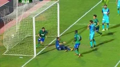 المقاصة تتقدم على بتروجت بالهدف الأول (فيديو)