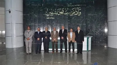 نقيب المحامين يشيد بإمكانيات مستشفى جامعة كفر الشيخ  (صور)