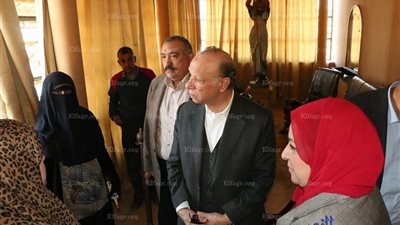 محافظ القاهرة يتفقد المزارات السياحية بحلوان وكورنيش النيل