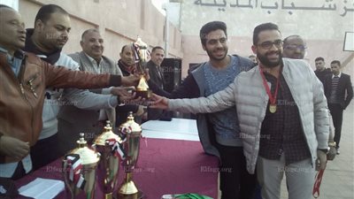 ختام التصفيات النهائية لاتحاد مراكز شباب المدن بمركز المدينة في السويس (صور)