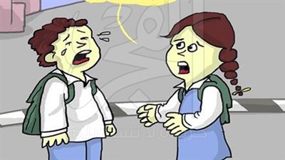 كاريكاتير.. العودة للمدرسة
