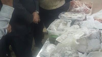 مدير أمن الجيزة يضبط 6 أطنان من اللحوم الفاسدة خلال حملة أمنية