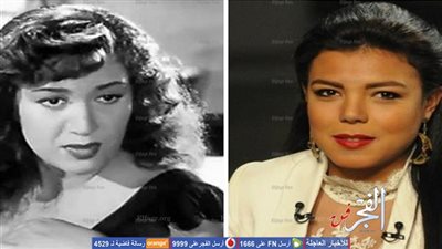 شاهد.. صورة نادرة تجمع ناهد السباعي بجدتها هدى سلطان