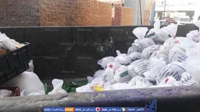 ضبط لحوم مجهولة المصدر بحي شرق شبرا الخيمة (صور)