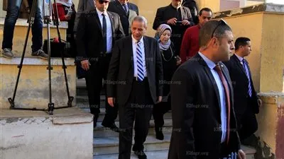 وزير التربيه والتعليم يتفقد مدرسة الخديوية الثانوية في السيدة زينب (صور) 0