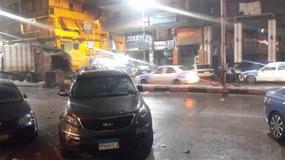 الأمطار تغرق شوارع بورسعيد وسط انخفاض ملحوظ في درجات الحرارة (فيديو)