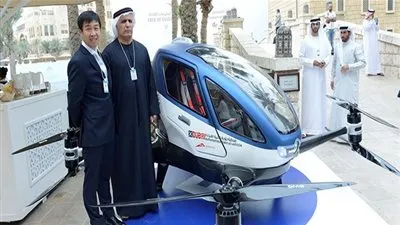 دبي تستعد لإطلاق أول مركبة جوية ذاتية القيادة (صور)
