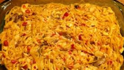 طريقة عمل الاسبكتى بالمايونيز والدجاج