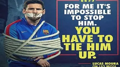 الطريقة الوحيدة لإيقاف ليونيل ميسي (صور)