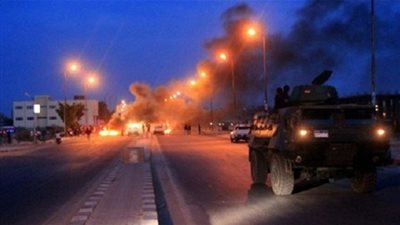 بالأسماء.. إصابة نقيب شرطة ومجندين ومدني في انفجار مدرعة بالعريش