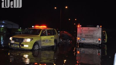 أمطار الرياض.. سقوط فتاة و5 حالات 
