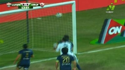  الزمالك يقلص الفارق أمام الإنتاج عبر حسام باولو (فيديو)