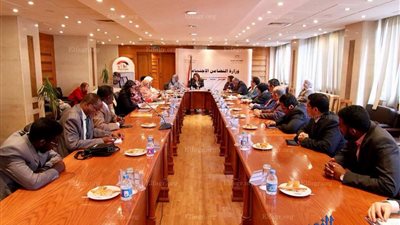 غادة والي تلتقي وفدًا سودانيا رفيع المستوى لبحث سبل التعاون