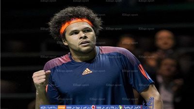 تسونجا يتأهل لدور الثمانية في بطولة روتردام للتنس