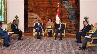 عاجل.. رئيس توجو يلتقي السيسي في 