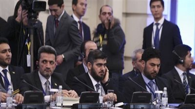 وفد المعارضة يؤكد عدم توقيع أية وثيقة ختامية عقب اجتماع أستانا