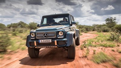 مرسيدس مايباخ G650 Landaulet سيارة متوحشة للطرق الوعرة 