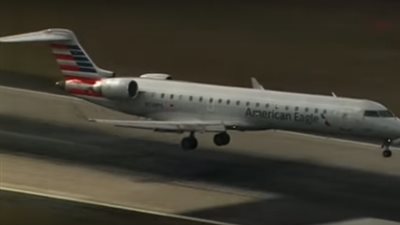 هبوط اضطراري لطائرة أمريكية في مطار تشارلوت الدولي (فيديو)