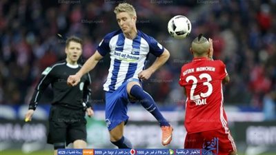 بايرن ميونيخ يتعثر أمام هيرتا برلين بالدوري الألماني   