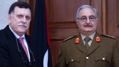 مركز أمريكي: زيادة نفوذ حفتر في لبيبا يهدد بتقويض حكومة الوفاق