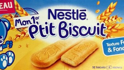 مادة مسرطنة داخل بسكويت الأطفال