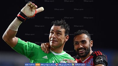 طارق سليمان يستعين بالحضري للدفاع عن حارس الأهلي