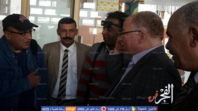 وزير الثقافة يتفقد متحف النحت المفتوح بأسوان