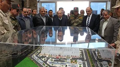 محلب: مستشفى دمياط العسكري بها 200 سرير وقسم لجراحة الأطراف 