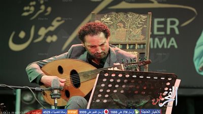 نصير شمة يحيي عيد ميلاد ساقية عبد المنعم الصاوى الرابع عشر (صور)