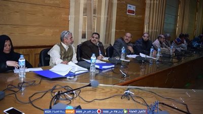 مدير جودة جامعة بنها يلتقي موظفي 14 إدارة استعدادا للاعتماد(صور)