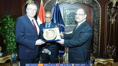 وزير الداخلية يستقبل نائب رئيس البرلمان الألمانى