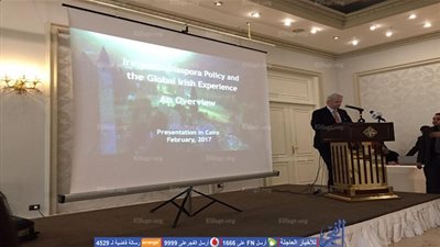 نائب رئيس البعثة الأيرلندية بالقاهرة: نتبنى استراتيجيات لدمج مهاجرينا بالخارج 