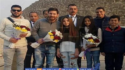 أول تعليق من ميسي عن زيارته للأهرامات ومصر