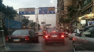 شلل تام وتوقف حركة المرور بـ