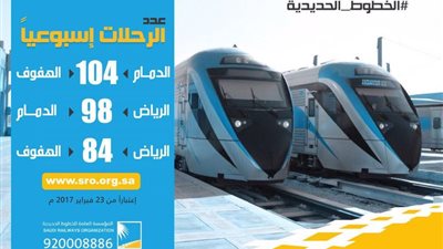 الخطوط الحديدية: تشغيل ٢٨٦ رحلة أسبوعيًا بزيادة ١٤ رحلة