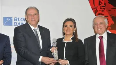 مجموعة الاقتصاد والأعمال اللبنانية تكرم وزيرة الاستثمار المصرية فى لبنان