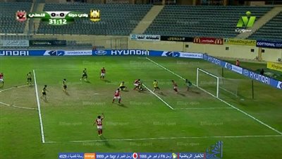 هدف ملغي للأهلي بداعي التسلل أمام دجلة (فيديو)