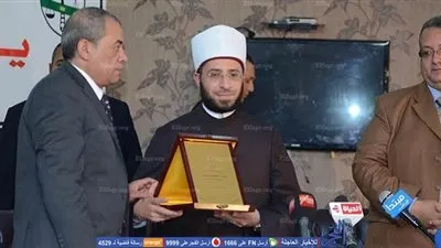 أسامة الأزهري يحضر حفل تكريم قضاة مجلس الدولة