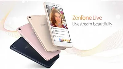 رسميًا.. الإعلان عن الهاتف ZenFone Live بميزات عديدة لعشاق السلفي
