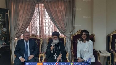 وزيرة الهجرة تلتقي أسقف أبراشية الخرطوم وأعضاء البعثة الدبلوماسية بالسودان